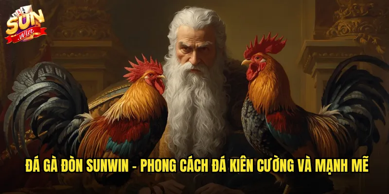 Đá gà đòn sunwin - Phong cách đá kiên cường và mạnh mẽ