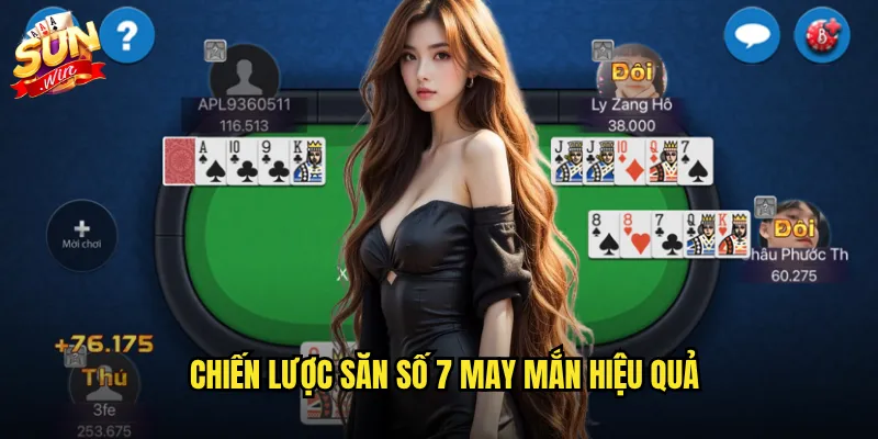 Chiến lược săn số 7 may mắn hiệu quả
